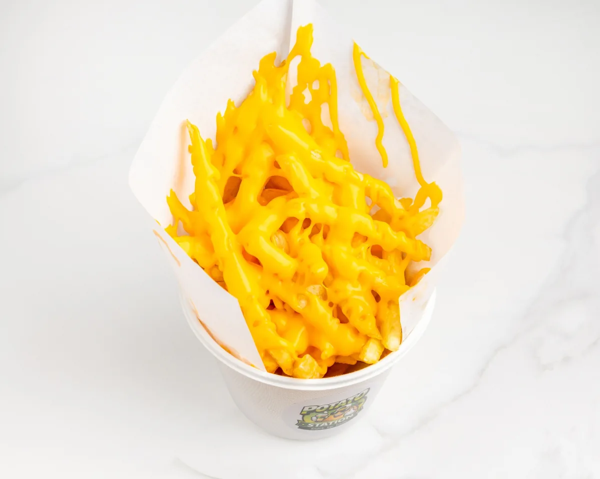 Photo of Cheesy Fries — Regular Fries at Potato Station Rooty Hill