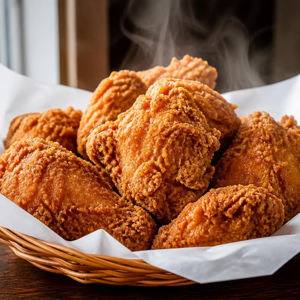 Crispy Fried Chicken (3 pcs) at Potato Station — Chicken & Wings