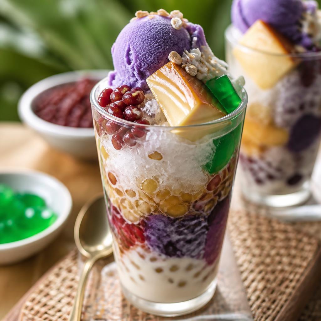 Ube Halo-Halo at Potato Station — Desserts